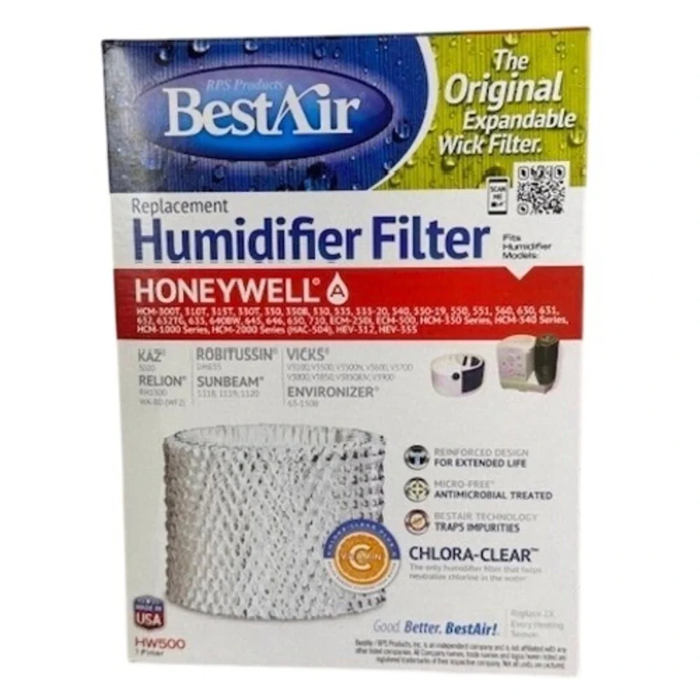 BestAir HW500 Humidifier Replacement Wick Filter HCM‎ Honeywell A KAZ 3020
